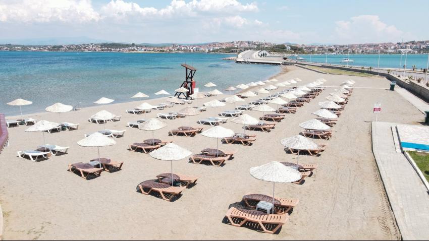 AYVALIK, MAVİ BAYRAKLI PLAJ SAYISIYLA BALIKESİR’İN ZİRVESİNDE