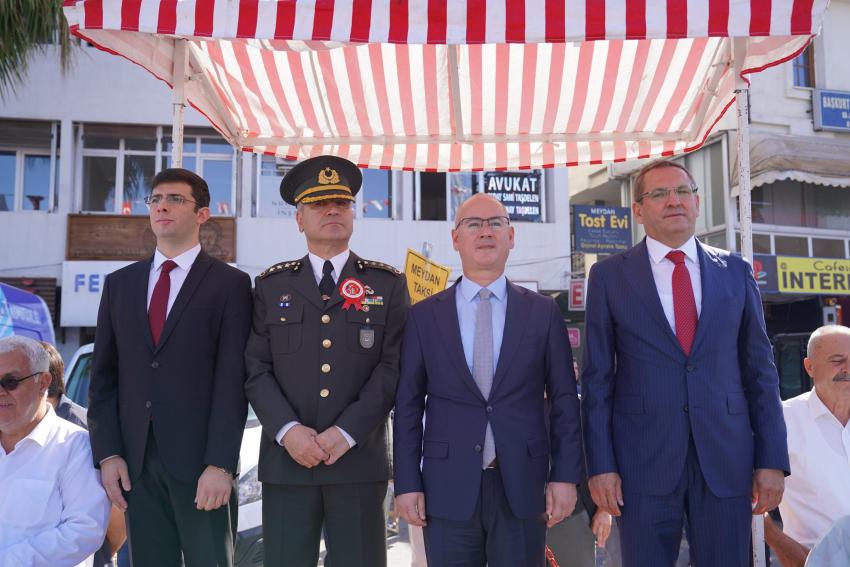 AYVALIK’TA DÜŞMAN İŞGALİNDEN KURTULUŞUN 100. YIL COŞKUSU YAŞANDI