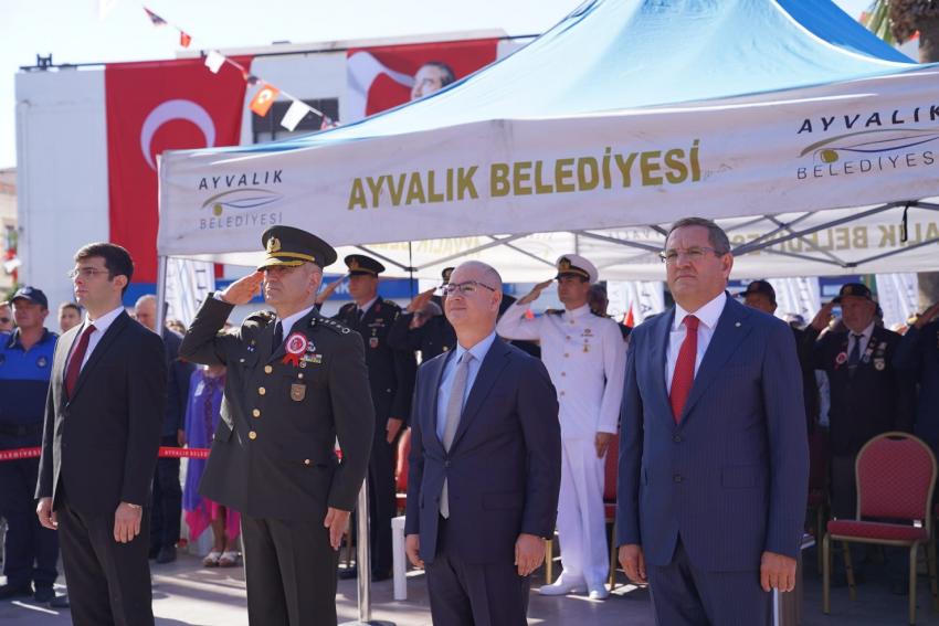 AYVALIK’TA DÜŞMAN İŞGALINDEN KURTULUŞUN 100. YIL COŞKUSU