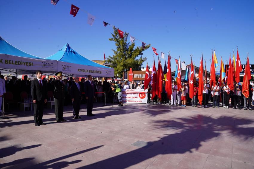 AYVALIK’TA DÜŞMAN İŞGALINDEN KURTULUŞUN 100. YIL COŞKUSU