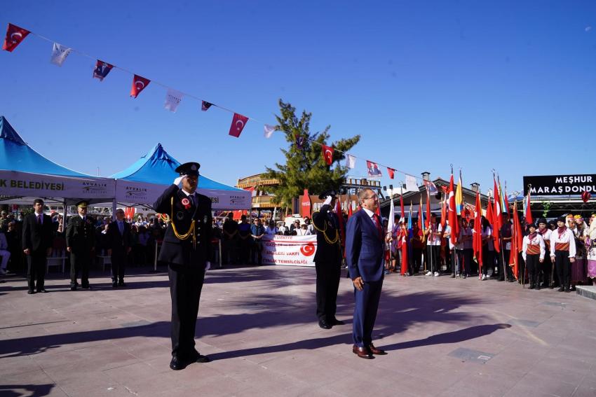 AYVALIK’TA DÜŞMAN İŞGALINDEN KURTULUŞUN 100. YIL COŞKUSU