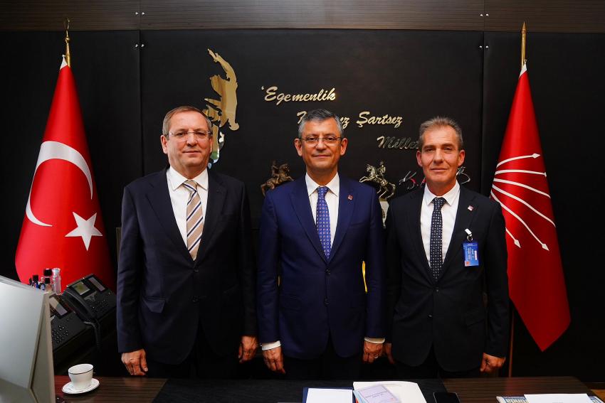 CHP LİDERİ ÖZEL İLE GELECEĞİN AYVALIK’INI KONUŞTULAR