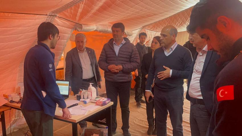 CHP SAĞLIK KOMİSYONU ÜYELERİ ADIYAMAN’DA