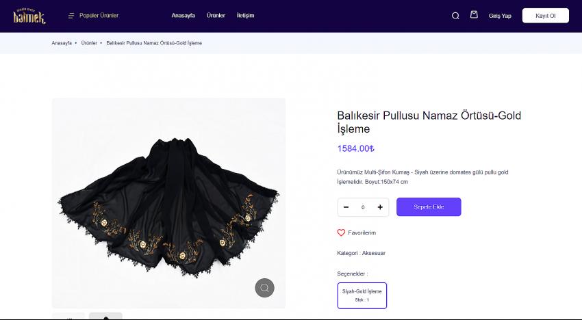 BALMEK ürünleri online mağazada satışa sunuldu