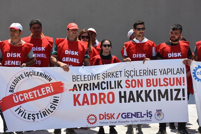 Genel-iş Balıkesir’de iş yavaşlattı