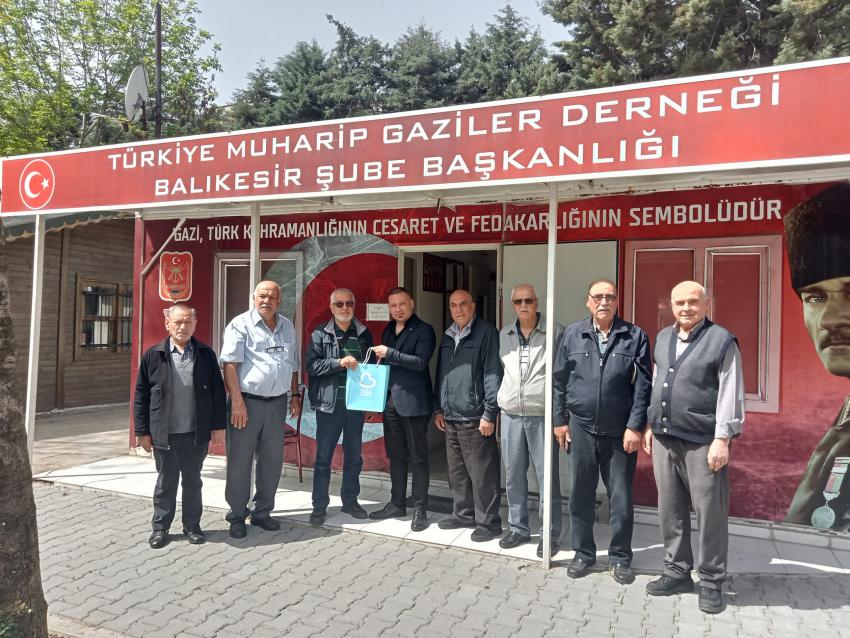 Başkan Akın şehit yakını ve gazileri unutmuyor