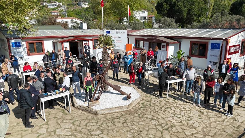 Büyükşehir işbirliğiyle Marmara Adası’na sanat yerleşkesi kazandırıldı