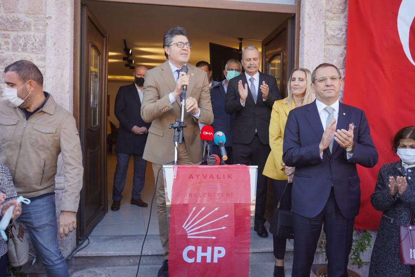 BAŞKAN ERGİN VE YEDİ MECLİS ÜYESİ CHP’DE…