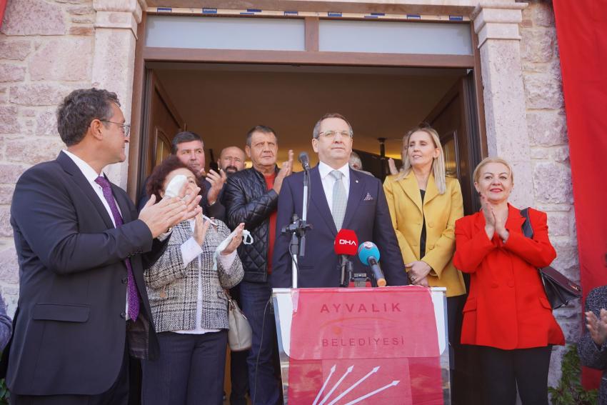 BAŞKAN ERGİN VE YEDİ MECLİS ÜYESİ CHP’DE…