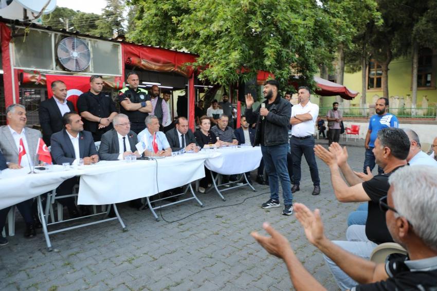 BAŞKAN ERTAŞ 47 MAHALLENİN TAMAMINDA SORUNLARI DİNLEDİ