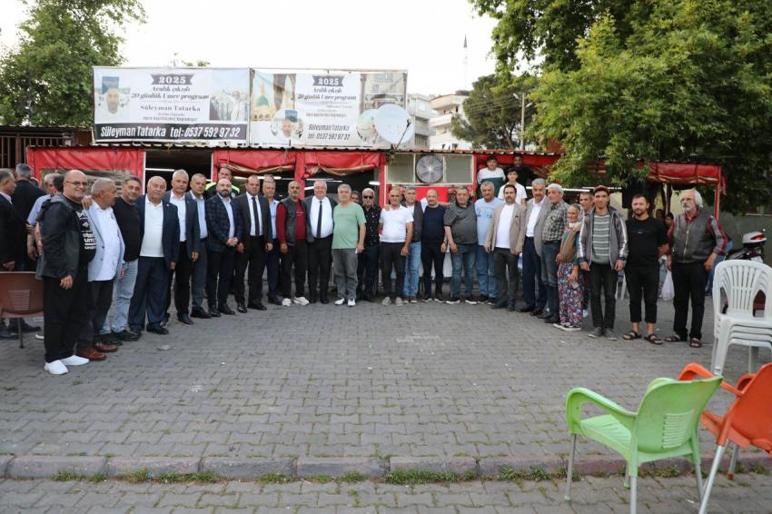 BAŞKAN ERTAŞ 47 MAHALLENİN TAMAMINDA SORUNLARI DİNLEDİ