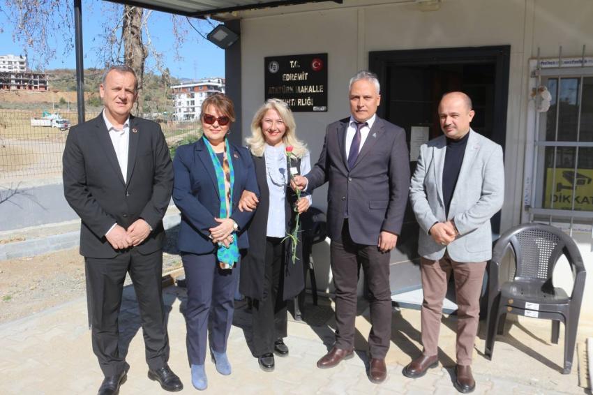 BAŞKAN ERTAŞ, 8 MART DÜNYA EMEKÇİ KADINLAR GÜNÜ’NÜ KUTLADI