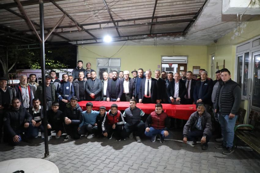 BAŞKAN ERTAŞ MAHALLE MAHALLE TALEPLERİ DİNLİYOR