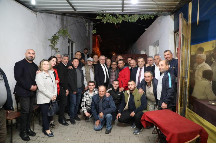 BAŞKAN ERTAŞ MAHALLE MAHALLE TALEPLERİ DİNLİYOR