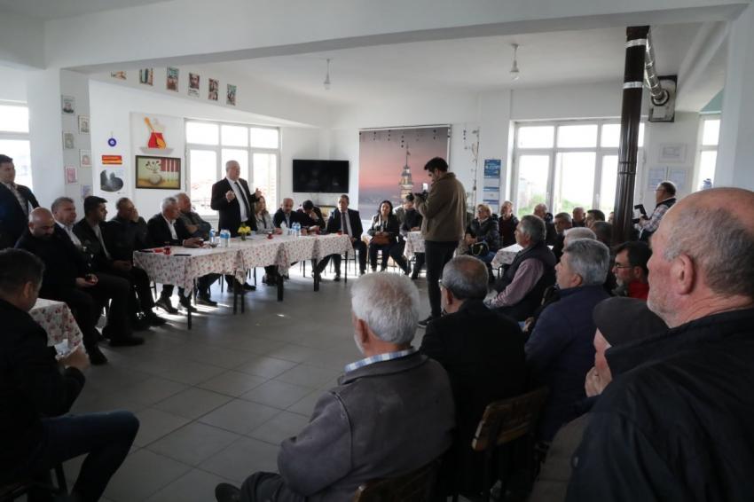 BAŞKAN ERTAŞ MAHALLE MAHALLE TALEPLERİ DİNLİYOR