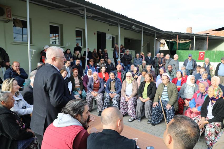 BAŞKAN ERTAŞ MAHALLE MAHALLE TALEPLERİ DİNLİYOR