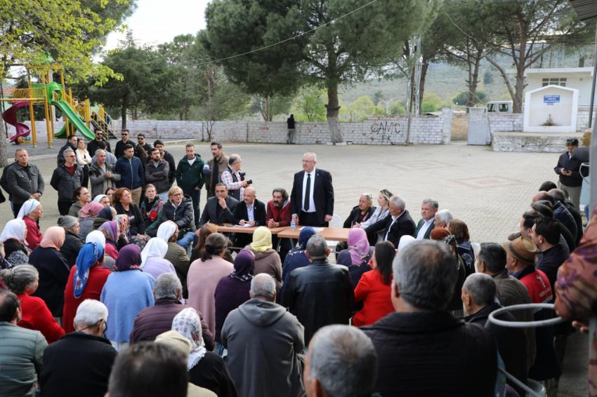 BAŞKAN ERTAŞ MAHALLE MAHALLE TALEPLERİ DİNLİYOR
