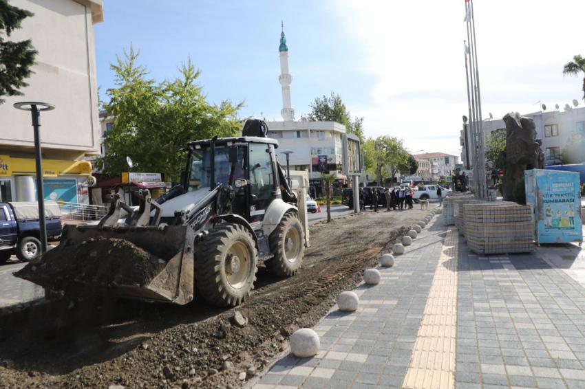 BAŞKAN MEHMET ERTAŞ ÇALIŞMALARI YERİNDE İNCELEDİ
