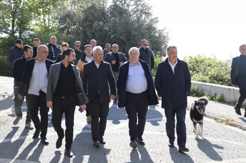 BAŞKAN MEHMET ERTAŞ ÇALIŞMALARI YERİNDE İNCELEDİ