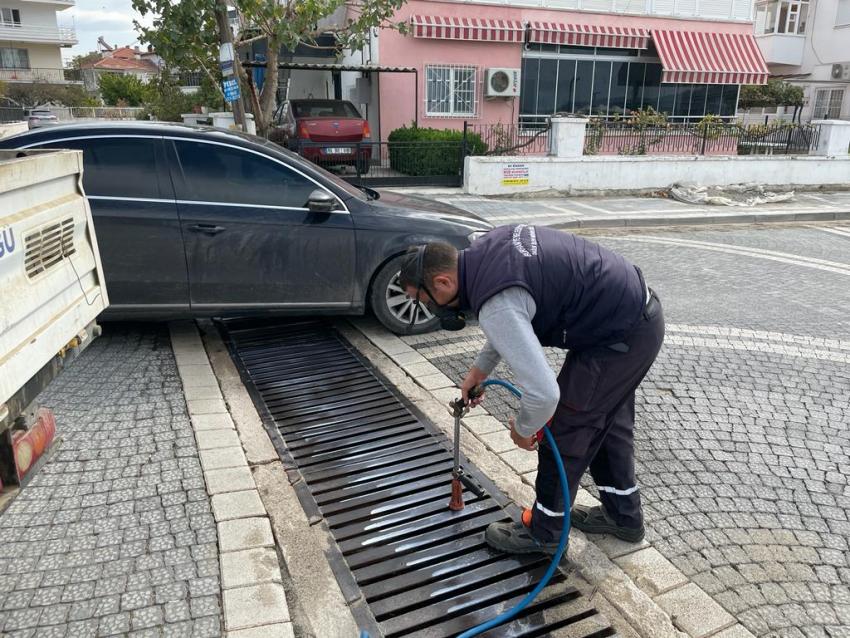 BURHANİYE BELEDİYESİNDE KIŞ İLAÇLAMA ÇALIŞMALARI BAŞLADI