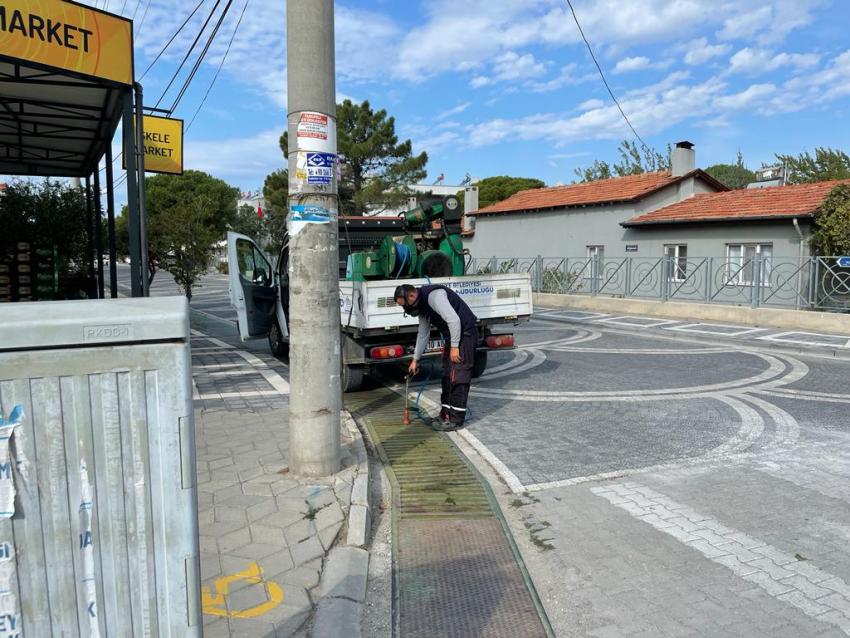 BURHANİYE BELEDİYESİNDE KIŞ İLAÇLAMA ÇALIŞMALARI BAŞLADI