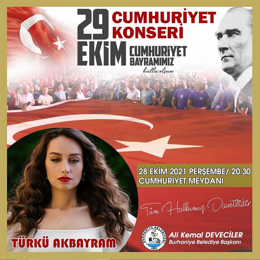BURHANİYE’DE CUMHURİYET’İN 98.YIL KUTLAMASI