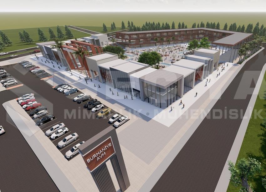 BURHANİYE’YE ALIŞVERİŞ MERKEZİ İHALESİ SALI GÜNÜ YAPILIYOR