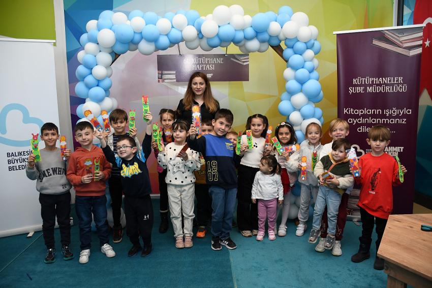 Büyükşehir’in Kütüphane Haftası’na özel etkinliklerine yoğun ilgi