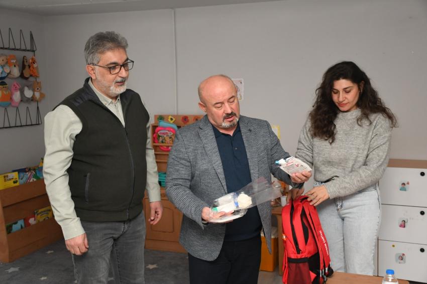 Büyükşehir’den miniklere deprem güvenliği dersi