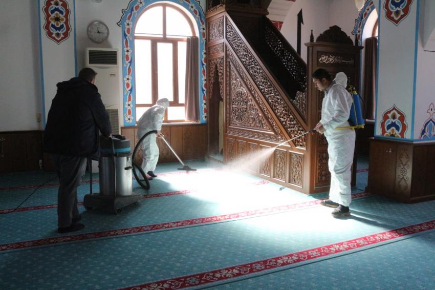 CAMİLER RAMAZAN AYINA HAZIRLANIYOR