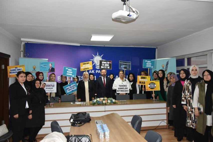 KADINA YÖNELİK ŞİDDETE KARŞI ULUSLARARASI MÜCADELE GÜNÜ BASIN AÇIKLAMASI