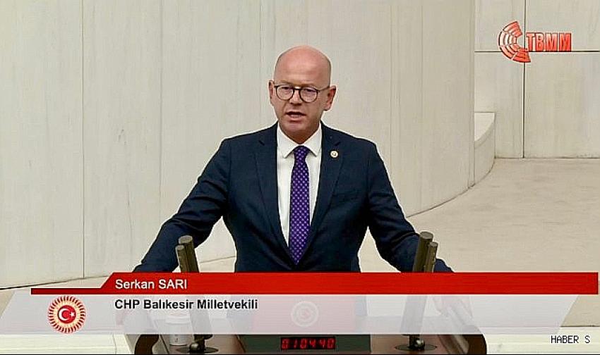 CHP BALIKESİR MİLLETVEKİLİ SERKAN SARI:  ‘DİYANET KAYNAYAN KAZAN’ İDDİASI ARAŞTIRILIYOR MU?