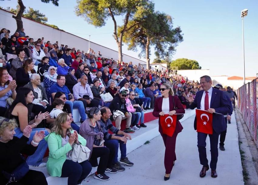 Cumhuriyet Bayramı Ayvalık’ta Coşkuyla Kutlandı