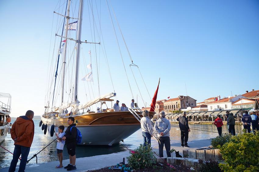 CUMHURİYETİN 100. YILINDA SELANİK’TEN YOLA ÇIKAN BODRUM CUP FİLOSU AYVALIK’TA