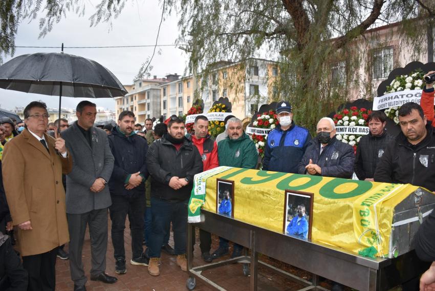 ÇAĞDAŞ ALKAN GÖZYAŞLARI İLE UĞURLANDI