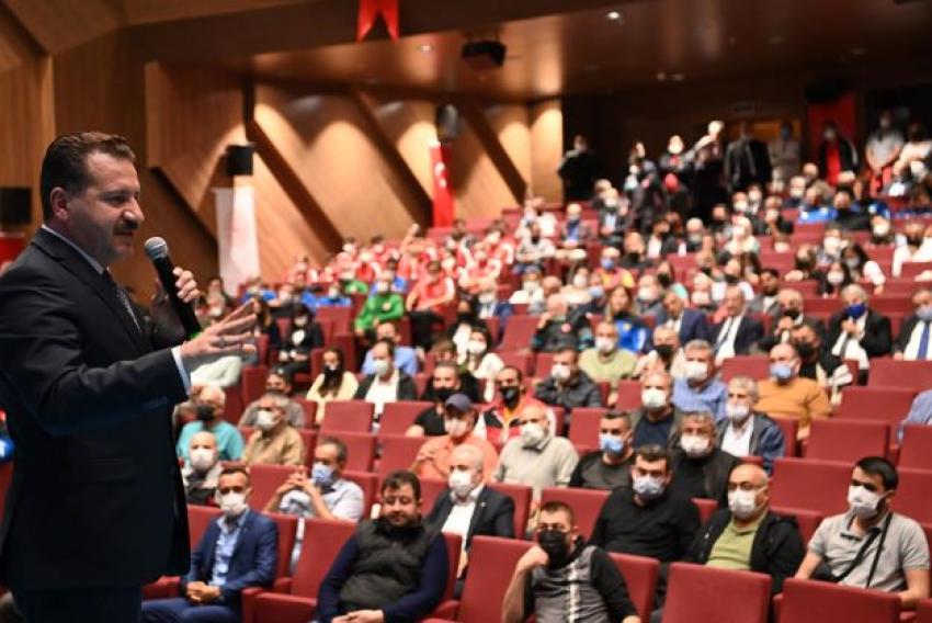 Başarılı sporcular ile Sporun Enleri ödüllendirildi  Başkan Yılmaz: Sizi hep destekleyeceğiz