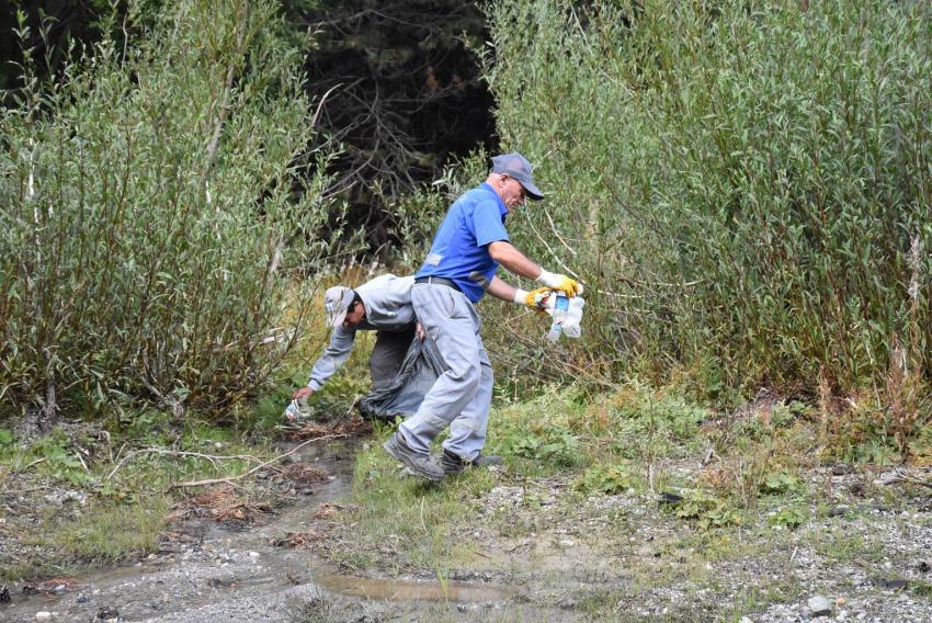 KAZDAĞLARI’NDA TEMIZLIK ÇALIŞMASI