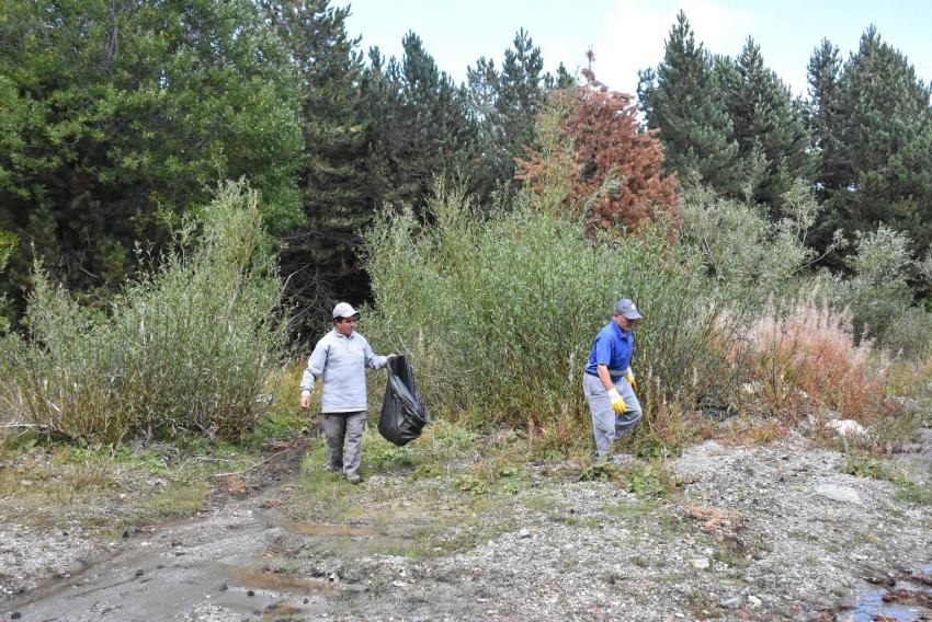KAZDAĞLARI’NDA TEMIZLIK ÇALIŞMASI