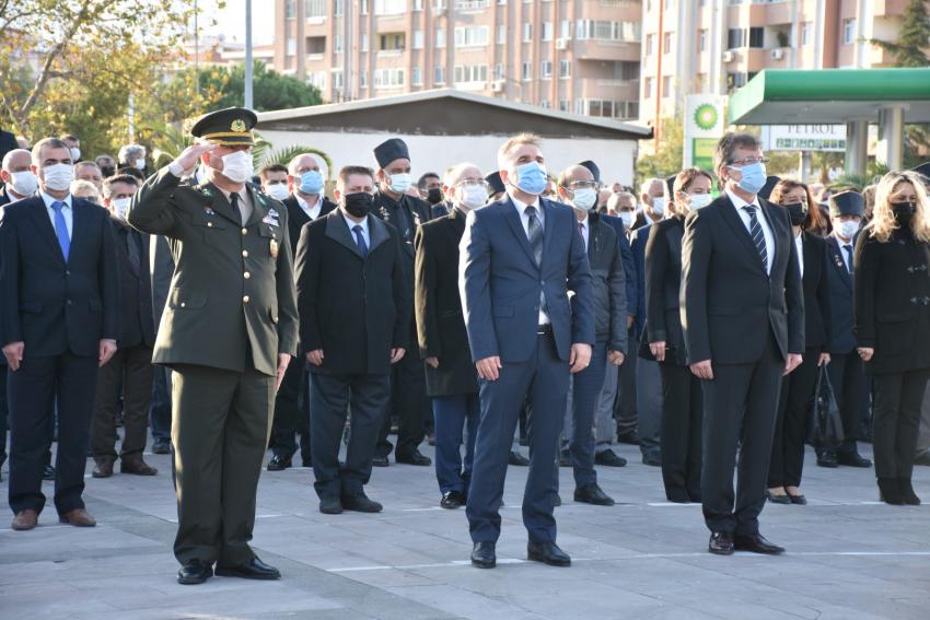 ULU ÖNDER ATATÜRK EDREMİT’TE ANILDI