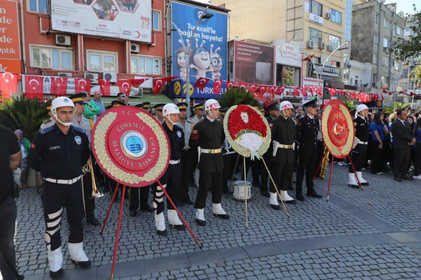Edremit’te 102. kurtuluş yıldönümü coşkuyla kutlandı