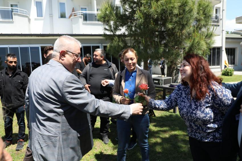 EDREMİT BELEDİYE BAŞKANI MEHMET ERTAŞ BİR YILI BASINLA DEĞERLENDİRDİ