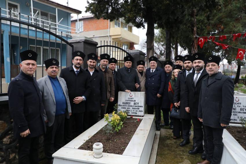 KUVA-Yİ MİLLİYE KAHRAMANI ŞEHİT OLDUĞU BİGA’DA ANILDI