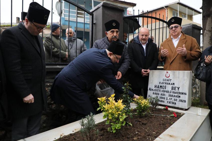 KUVA-Yİ MİLLİYE KAHRAMANI ŞEHİT OLDUĞU BİGA’DA ANILDI