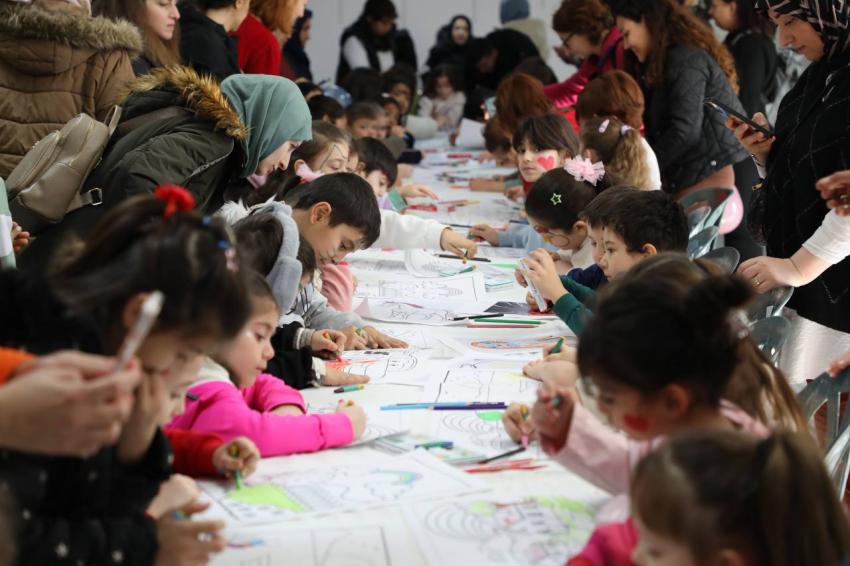 MİNİKLER YARIYIL TATİLİNİ ÇOCUK ŞENLİĞİYLE KUTLADI