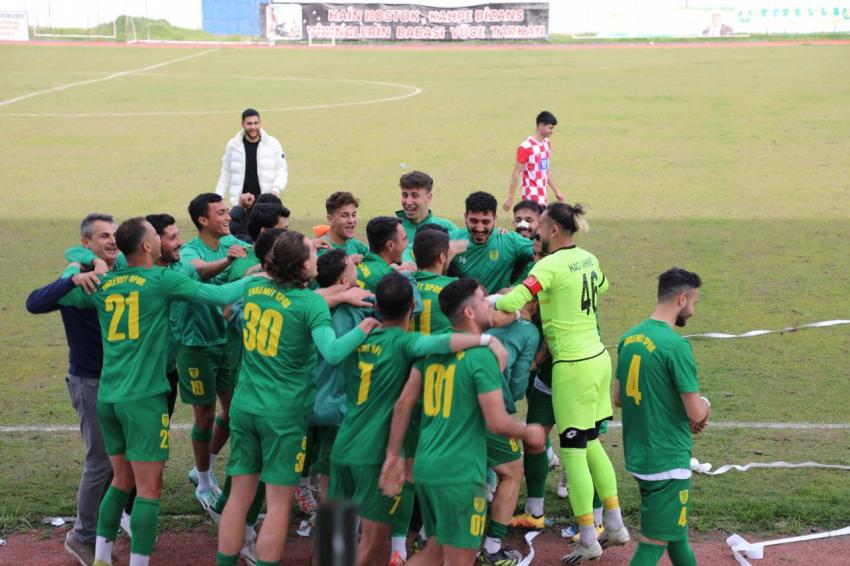 Edremitspor şampiyonluk yolunda emin adımlarla