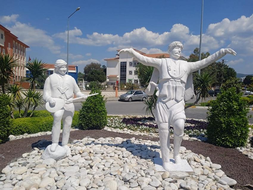 EFE HEYKELİNİN BAKIMI YAPILDI