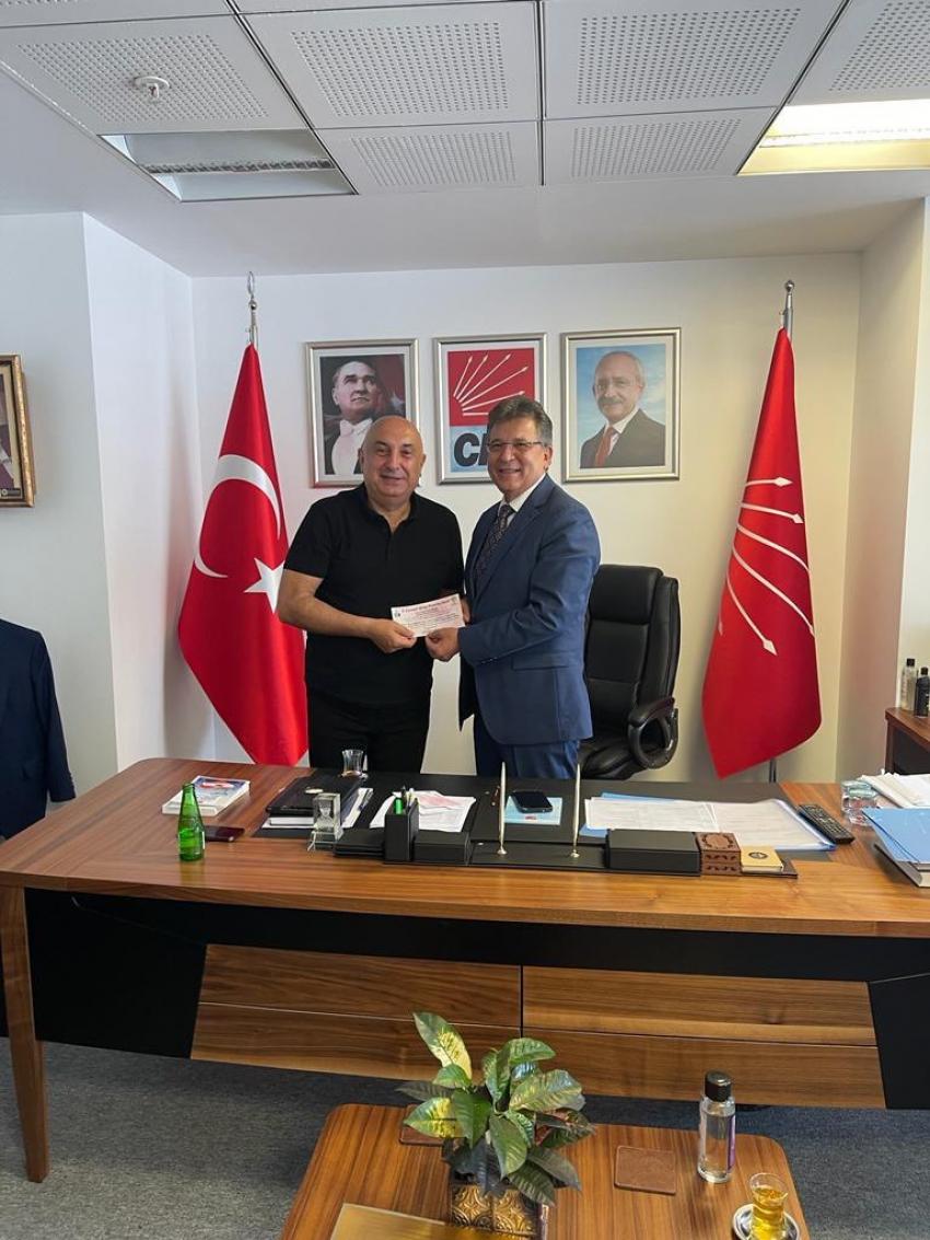 BAŞKAN ARSLAN’DAN LIDERLERE KITAP FUARI DAVETI