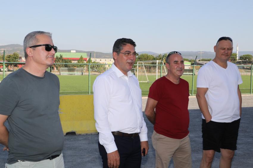 BURHANİYE BELEDİYESPOR FUTBOL TAKIMI YENİ SEZON İÇİN TOP BAŞI YAPTI