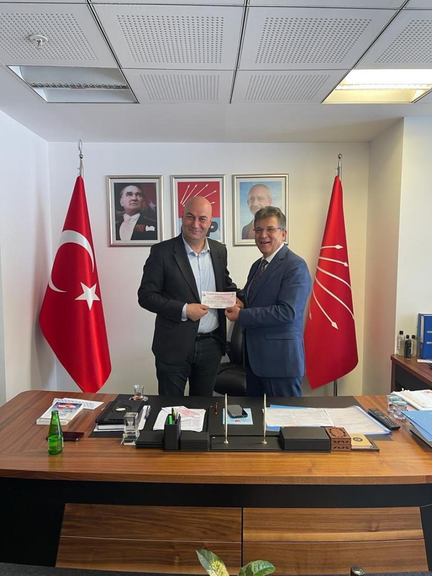 BAŞKAN ARSLAN’DAN LIDERLERE KITAP FUARI DAVETI