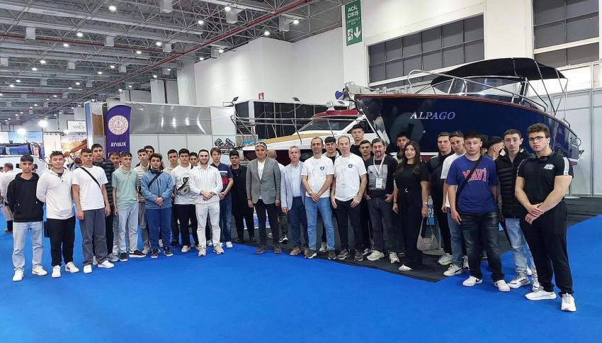 AYVALIK DENİZCİLİK LİSESİ MAST İZMİR BOATSHOW FUARI’NDA
